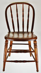 Antique Oak Spindle Back Chair