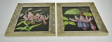 Vintage Framed Pastel on Board by Phyllis Schmidt - Set of 2