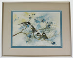 Vintage Framed Limited Edition Jean Haefele Watercolor Lithograph