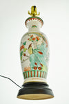 Vintage Asian Ceramic Table Lamp