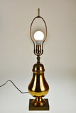 Vintage Copper Colored Metal Table Lamp