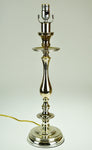 Vintage Silver Colored Table Lamp