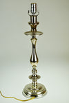 Vintage Silver Colored Table Lamp