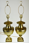 Vintage Large Scale Urn Shaped Table Lamps - A Pair