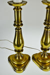 Vintage Large Scale Stiffel Style Table Lamps - A Pair