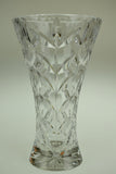 Vintage Cut Crystal Tapered Vase