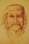 Native American Navajo Medicine Man Pencil Signed Print Eastman