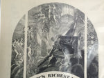 1930 Wurlitzer Print Ad w/ Black Matting