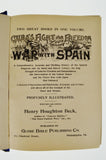 1898 Cuba's Fight for Freedom and the War With Spain Book Illustrated