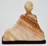 Vintage Native American R.C. Gorman Style Marble Sculpture