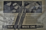 Vintage 1940 White Owl Havana Cuba Cuban Cigar Print Ad