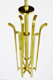Art Deco Brass Chandelier Body