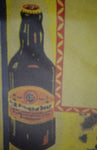 Large Vintage Union Brewery Beer Sign Framed Print Shanghai Advertising