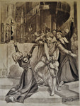 1900 Photogravure by J Steeple Davis,  Le Prophete "The Prophet" Opera