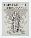 Carnegie Hall Programme From December 18, 1903
