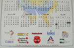 1998 Native American Tunica - Biloxi Pow Wow Calendar