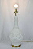 Vintage Large Scale Plaster Table Lamp