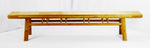 Early Chinese Shanxi circa 1850 Elmwood Bench 8'8"
