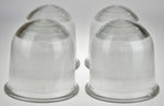 Vintage Industrial Holophane Glass Shades - Set of 3