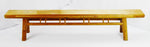 Early Chinese Shanxi circa 1850 Elmwood Bench 8'8"