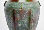 Large Mid Century Marbro Table Lamp Egyptian Design