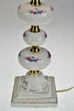Vintage Porcelain Boudoir Lamp