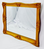 Vintage Framed Gilt Gesso Bassett Wall Mirror
