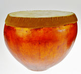 Vintage Kenyan Gourd Drums - A Pair