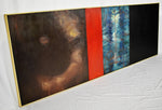 Vintage Isadore LaDuca Triptych Abstract Painting