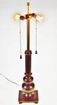 Vintage Brass Dual Socket Stiffel Table Lamp