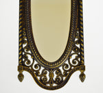 Vintage Homco Filigree Design Mirror