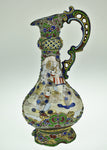 Vintage Asian Moriage Pitcher Vase