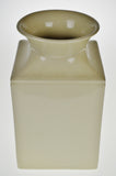 Silhouettes Square Linen Colored Vase In Box by Deb Hrabik