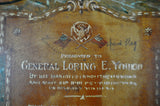 Art Deco Military General Award Plaque Design Drawing - Lacquered paper