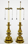 Vintage Large Scale Stiffel Lamps - A Pair