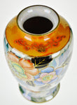 Vintage Japanese Moriage Floral Design Vase