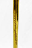 Vintage Brass 3 Arm Candelabra Floor Lamp