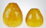 Vintage Art Pottery Ceramic Asian Pears - A Pair