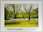 Vintage Harold Altman At Le Mont Editions Lithograph Printed in France