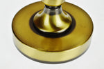 Vintage Brushed Satin Brass Finish Metal Table Lamp
