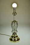 Vintage Pressed Glass Table Lamp