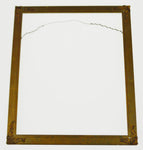 Early Decorative Wood and Metal Ornament Frame