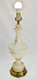 Victorian Style Hand Painted Ceramic Table Lamp