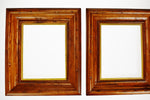 Vintage Wood Picture Frames - A Pair