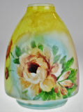 Vintage Glass Floral Design Lamp Body