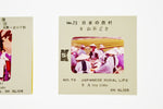 Authentic Vintage Marked Kabuki Theater Photography Slides - Set of 9
