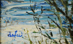 Vintage Framed Oil on Board Landscape Painting - Artist Signed