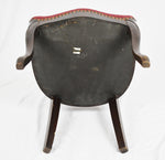 Antique Victorian Mahogany Needlepoint Side Chair