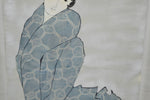 1977 Greg Copeland Glass-Encased Geisha Art, Artist Signed