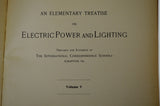 Antique 1897 An Elementary Treatise on Electric Power and Lighting Vol. I 1st Edition Book